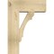 Ekena Millwork Olympic Block Rough Sawn Bracket w/ Offset Brace, Douglas Fir, 8"W x 20"D x 28"H BKT0806X20X28OLY05RDF - alternate 2